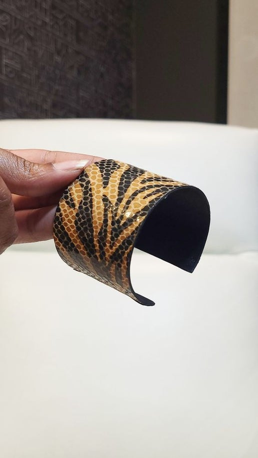 Animal Print Cuff Bracelet