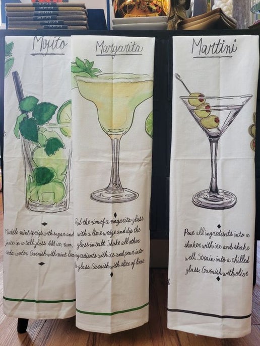 Drink Recipe Tea Towel