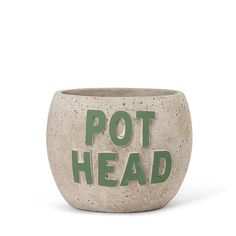"Pot Head" Planter