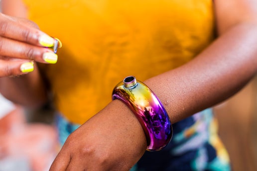 Thotiana Multi-colored Bangle Flask