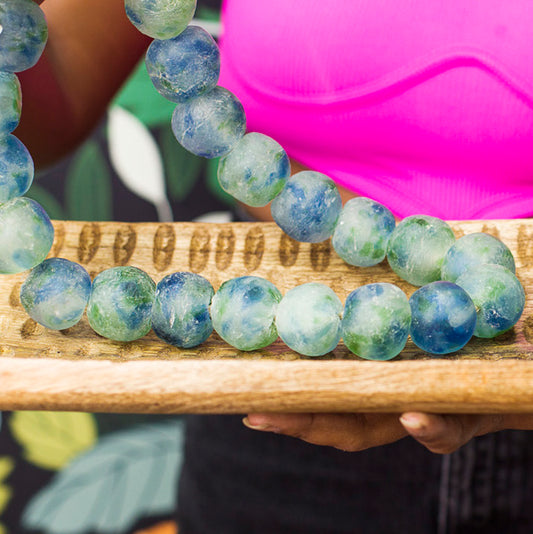 African Recycled Glass Beads