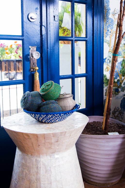 Beaded Trinket Basket