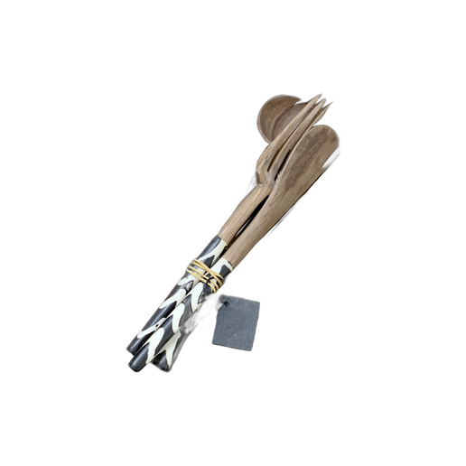 Bone & Wood Cutlery Set