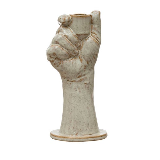 Ceramic Hand Candle Holder