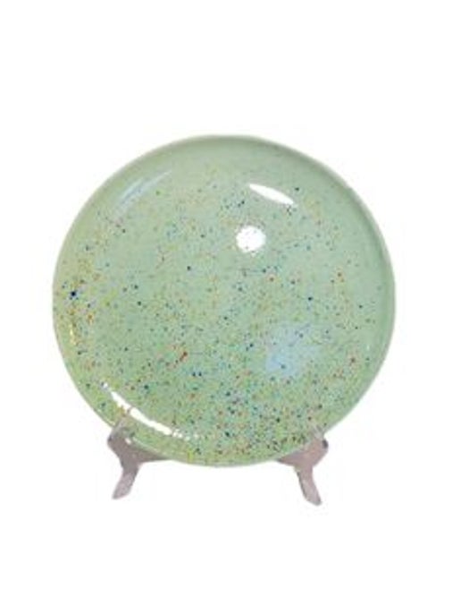 Colorful Ceramic Speckled Dinner Plates - Set of 6