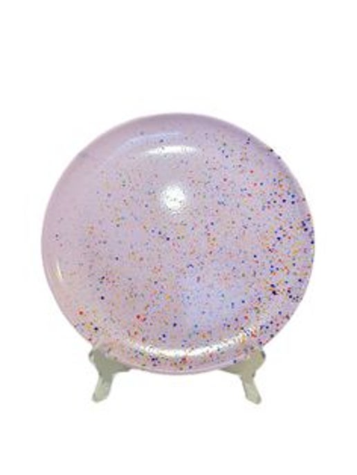 Colorful Ceramic Speckled Dinner Plates - Set of 6