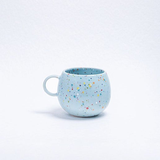 Colorful Ceramic Speckled Mugs - 1 each