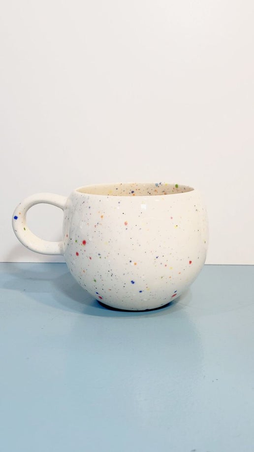 Colorful Ceramic Speckled Mugs - 1 each
