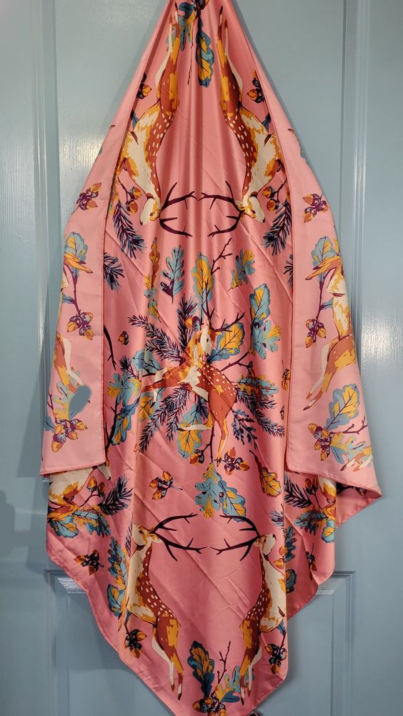 Deer Printed Scarf