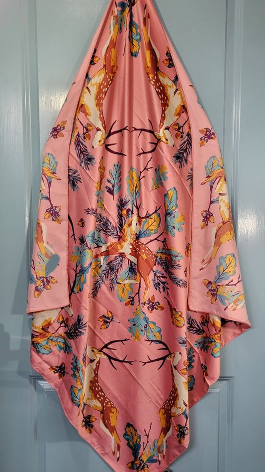 Deer Printed Scarf
