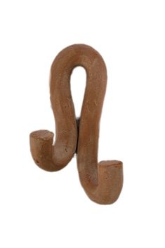 Double Clay Wall Hook