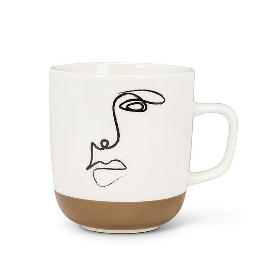 Drawing Line Face Mug