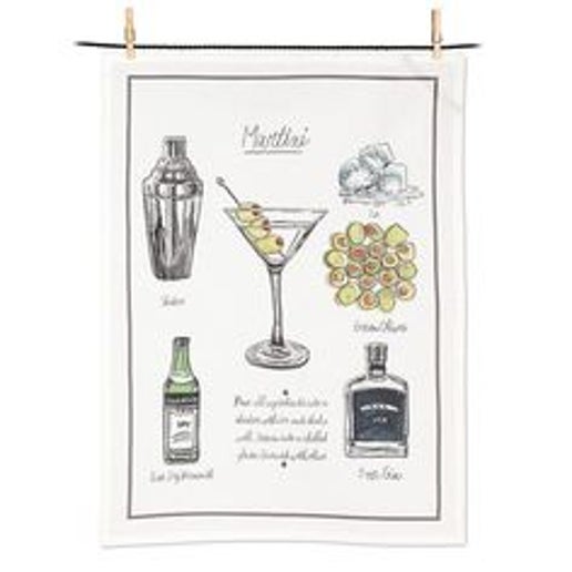 Drink Recipe Tea Towel