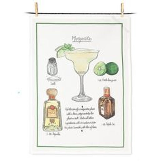Drink Recipe Tea Towel