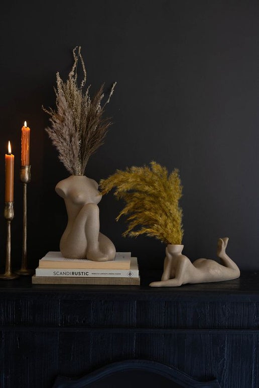 Feminine Figure Bud Vase