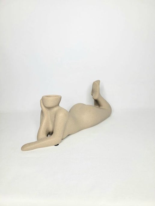Feminine Figure Bud Vase