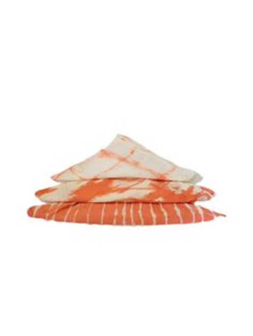 Hand Dyed Tea Towels - set of 3