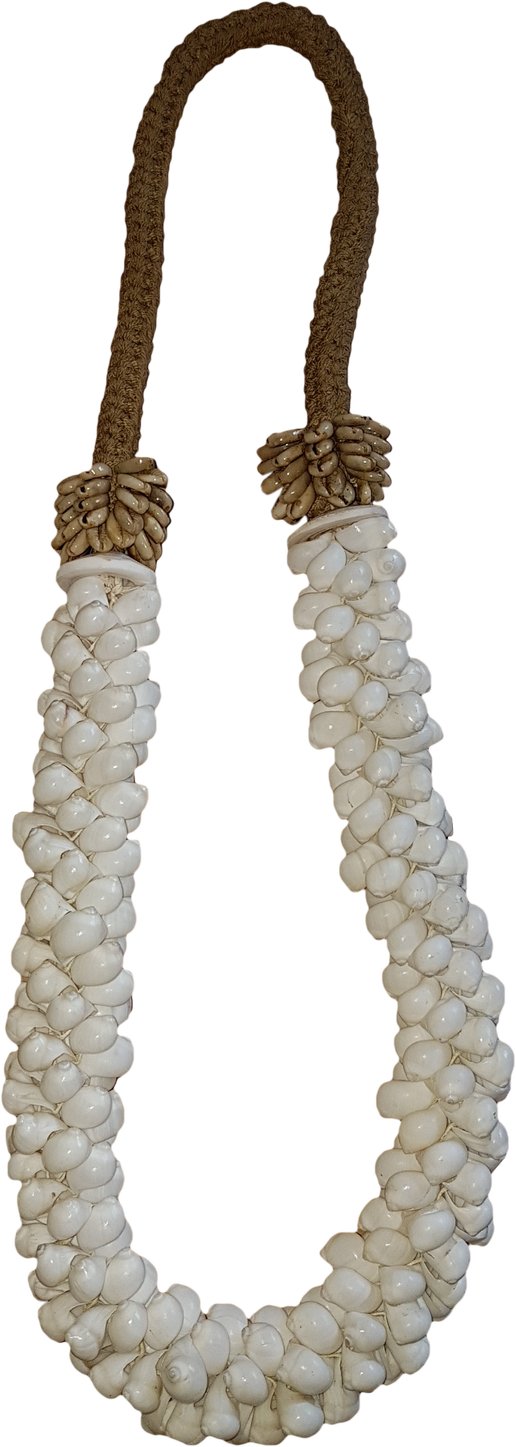 Indonesian White Shell Necklace