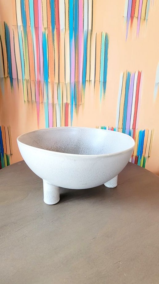 Kaba Glazed 3-Legged Bowl