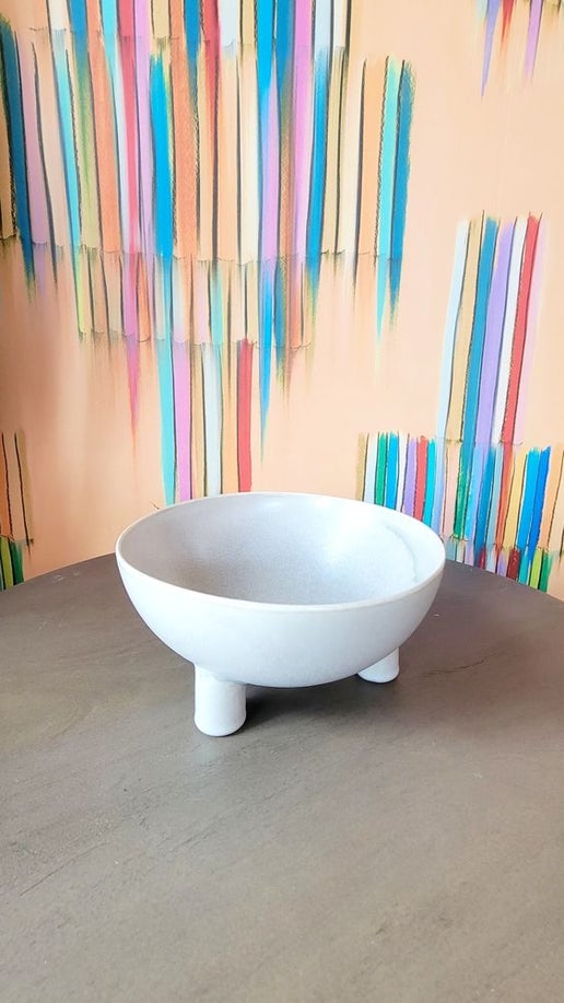 Kaba Glazed 3-Legged Bowl