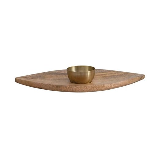 Mango Wood Chips and Dip Set