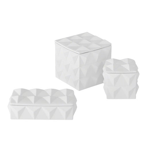 Michelle Boxes - White