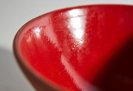 Moroccan Terracotta Serving Bowls, Red