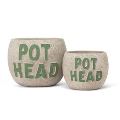 "Pot Head" Planter