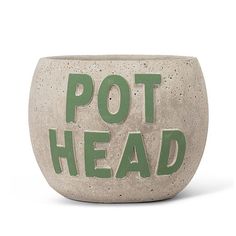 "Pot Head" Planter