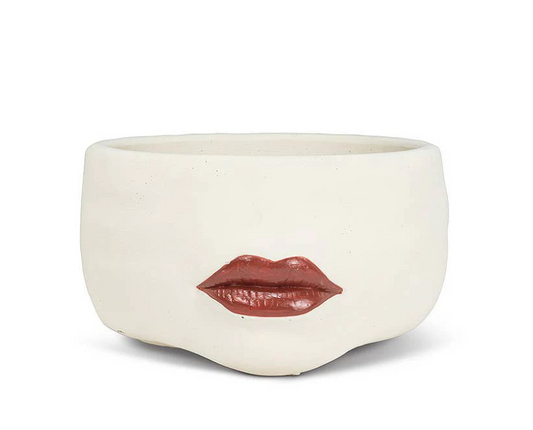 Aretha Low Red Lip Planter