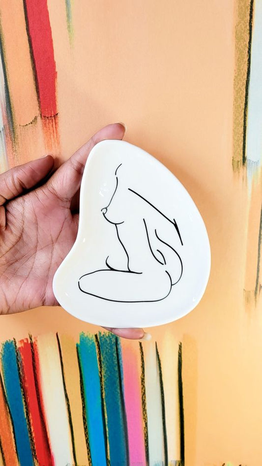 Small Seated Body Jewelry Dish