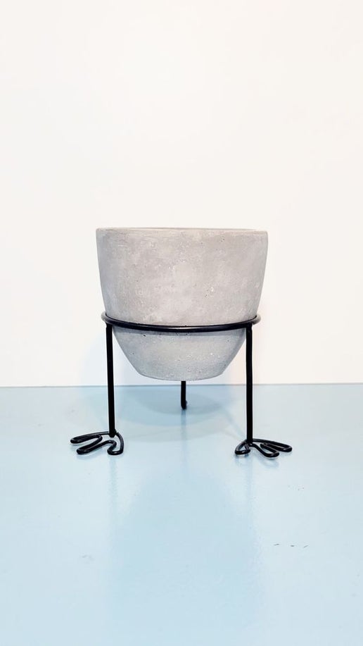 Stone Planter w/ Wired Feet