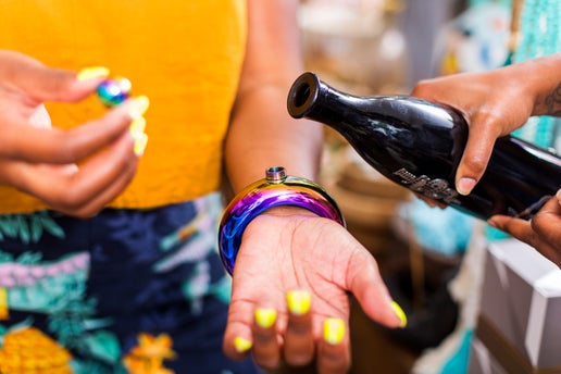 Thotiana Multi-colored Bangle Flask