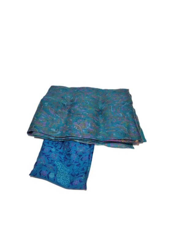 Vintage Silk Sari Scarf