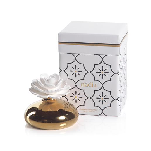 Nadia Porcelain Diffuser - white rose
